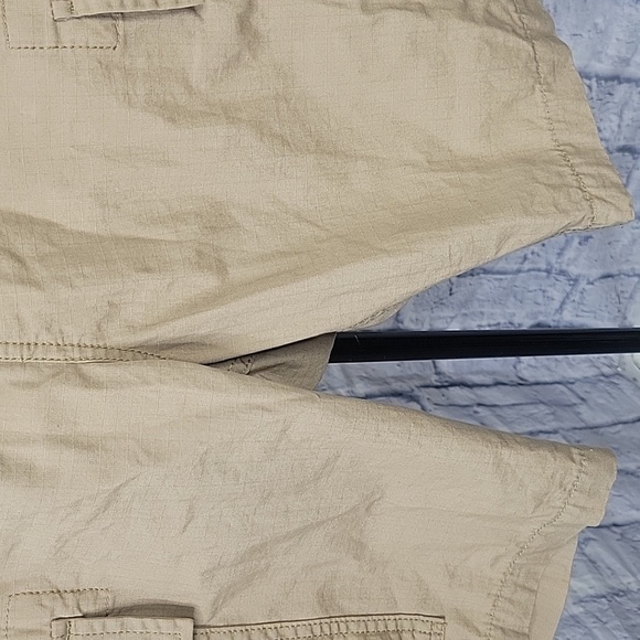 LEVI STRAUSS & Co. TWO HORSE BRAND Khaki Cargo Men's Shorts Waist 34 - Picture 5 of 10